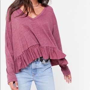 UO peplum top